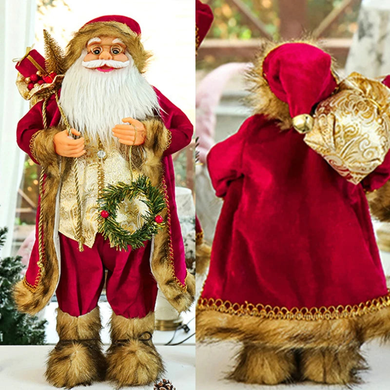 Papai Noel 30cm de Altura Decoração de Natal,Papai Noel 32cm de Altura,Papai Noel Grande, Papai Noel Decoração, Papai Noel Inflável Gigante, Papai Noel Musical, Papai Noel Gigante, Papai Noel que Dança, Papai Noel 60 cm, Papai Noel Rosa,Papai Noel Escalando, Papai Noel 80 cm, Papai Noel na Escada, Papai Noel Escalador - Magazinecelia