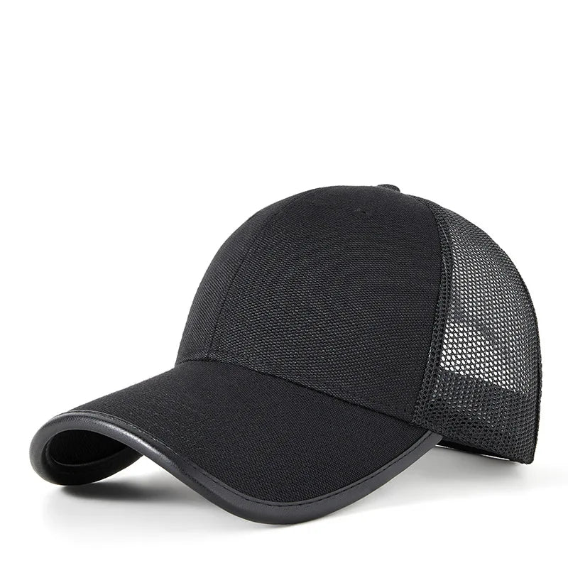 Boné Aba Curva Ajustável Esporte, Boné Bege de Golfe, Boné Retrô, Boné Masculino Preto, Boné Masculino, Boné Preto Masculino, Bonés Masculino, Bonés Homem - Magazinecelia