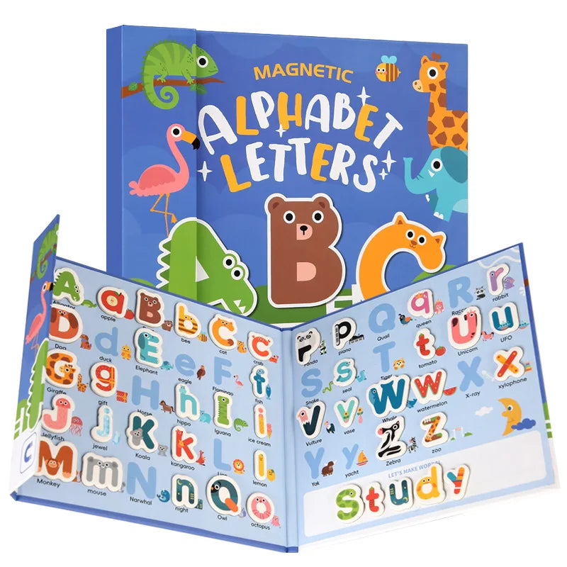 Aprenda Inglês Alfabeto Magnético, Cardkids Educaçao Infantil, Brinquedo Montessori, Montessori Brinquedos, Brinquedos Montessori 1 ano, Falar Ingês - Magazinecelia