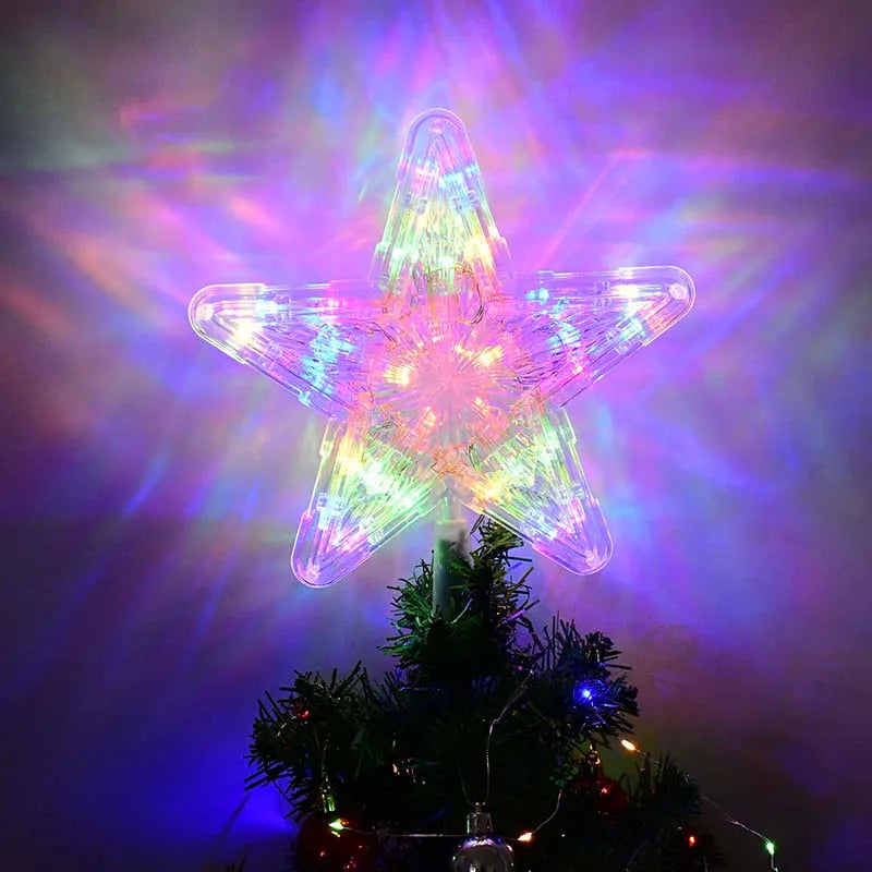 Decoração de Natal Estrela com Luz Led,Decoração de Árvore Luz Led, Ponteira Para Árvore de Natal Estrela com Leds Super Brilho, Ponteira Ávore de Natal Estrela Led, Árvore de Natal de Estrela, Árvore de Natal Vazada, Estrela Arvore de Natal, Estrela Topo Arvore Natal, a Estrela da Arvore de Natal,  Arvore de Natal - Magazinecelia