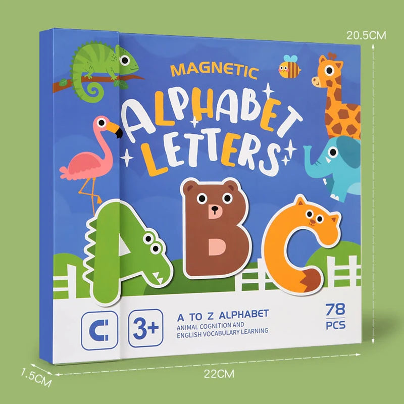 Aprenda Inglês Alfabeto Magnético, Cardkids Educaçao Infantil, Brinquedo Montessori, Montessori Brinquedos, Brinquedos Montessori 1 ano, Falar Inglês - Magazinecelia