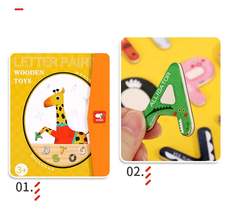 Livro Magnético com 26 Letras 5 Símbolos Educacional , Cardkids Educaçao Infantil, Brinquedo Montessori, Brinquedos Montessori 1 ano, Falar Inglês, Montessori Educaciona - Magazinecelia